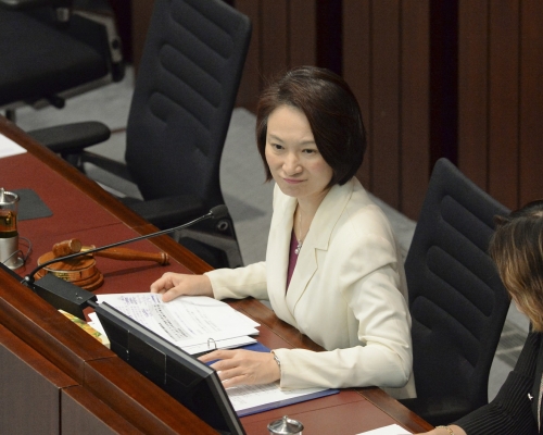 李慧琼表示，已向政務司司長張建宗反映議員意見。資料圖片