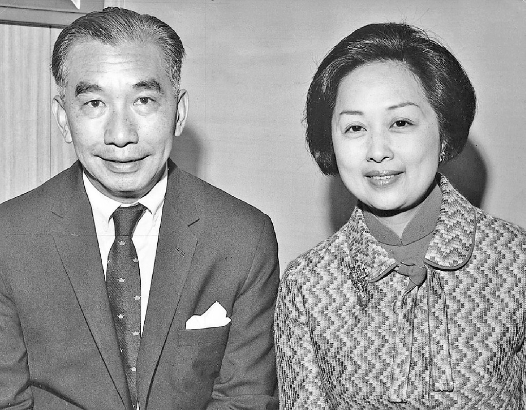 ■利孝和與夫人利陸雁群舊照。