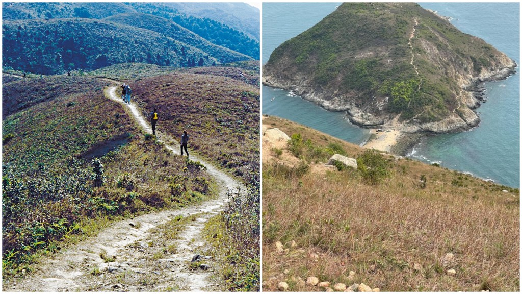 黃雨期間有兩宗行山人士迷路求助個案。