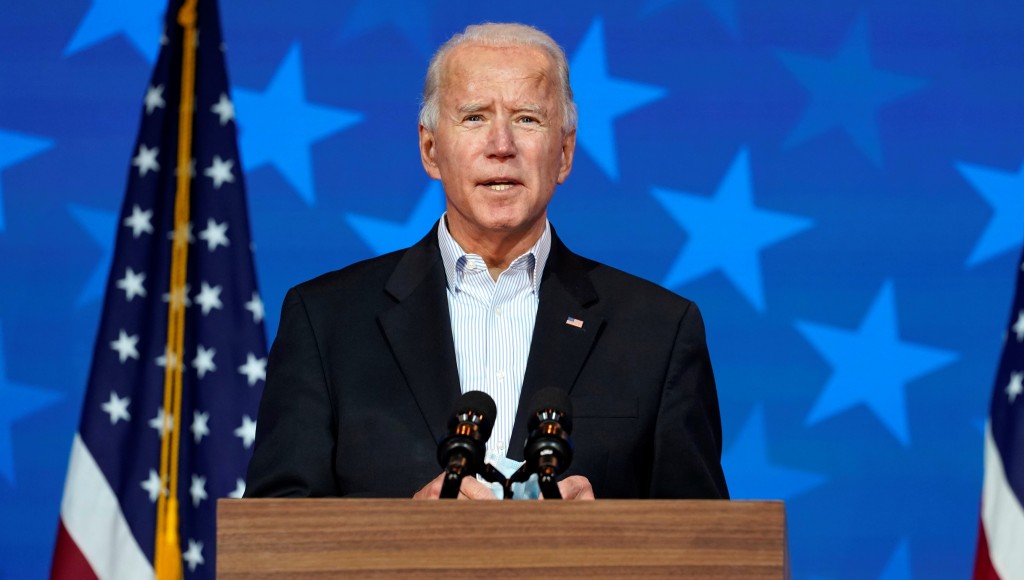 美國總務署署長去信拜登，確認他為總統選舉當選人。AP