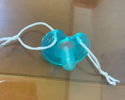 奶嘴口罩。