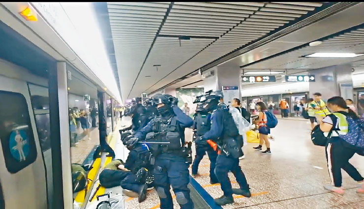 ■最矚目的８．３１事件，監警會報告指太子站「打死人」的傳言，毫無根據。