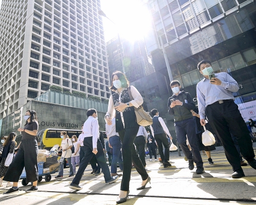 報道指美國將於本周內向在港的美資企業發出營運風險警告。資料圖片