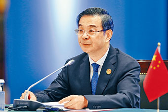 最高人民法院院長周強。