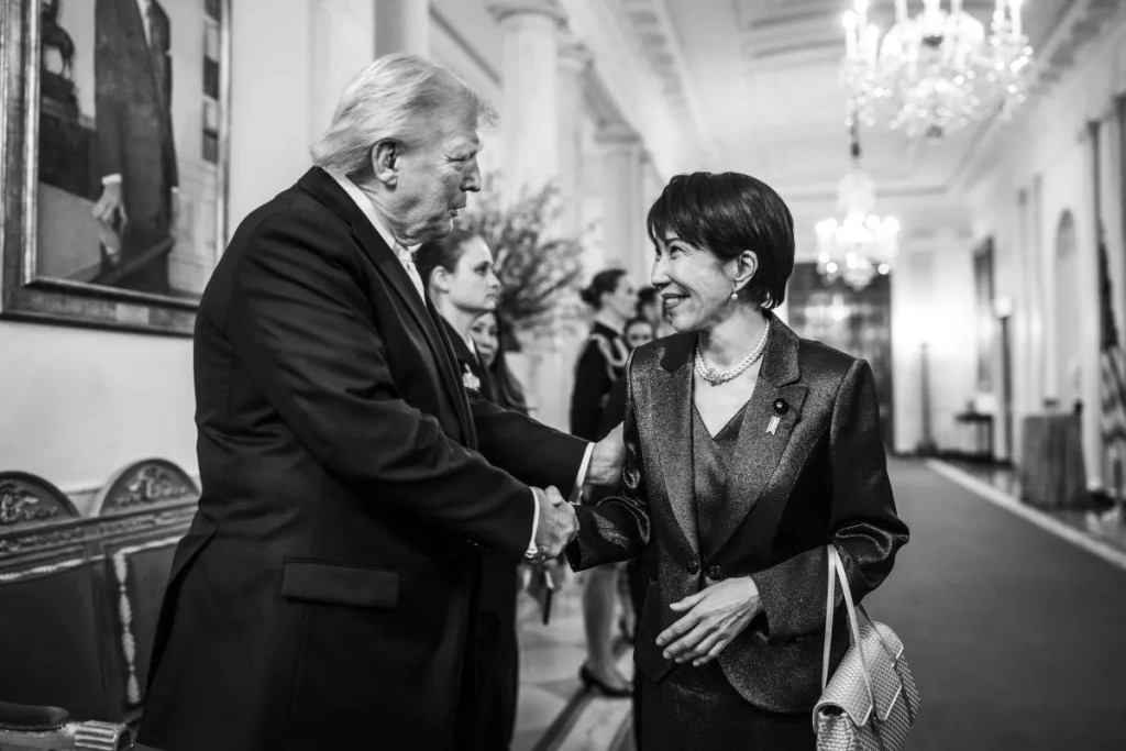 白宫发放多张高市早苗访美期间与特朗普见面的照片。www.whitehouse.gov