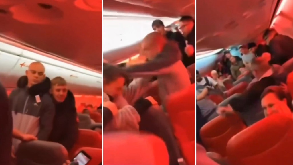 事發時，大批乘客加入群毆，現場一片混亂。X@Dr.House