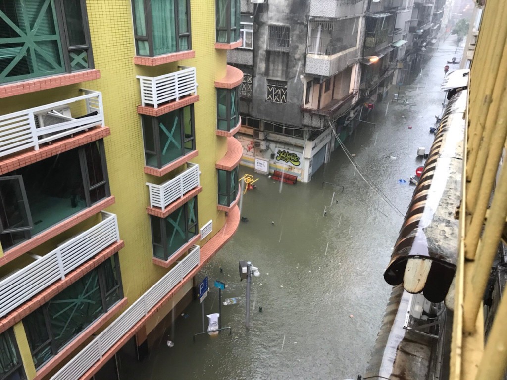 澳門受極端天氣影響趨增。網上圖片