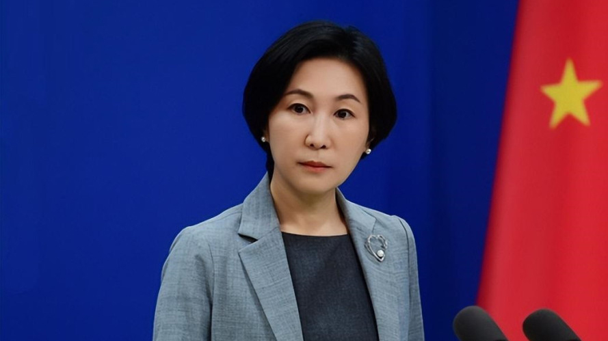 中國外交部發言人毛寧。 網圖