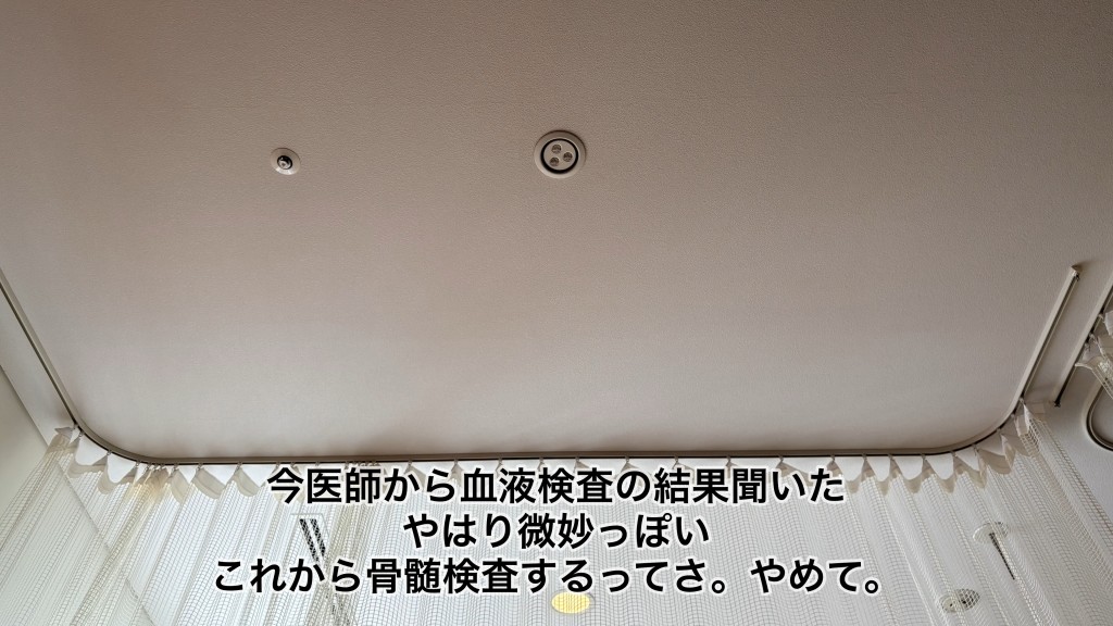 加賀美早紀透露醫生指血液檢查結果「微妙」，需再做骨髓檢查。