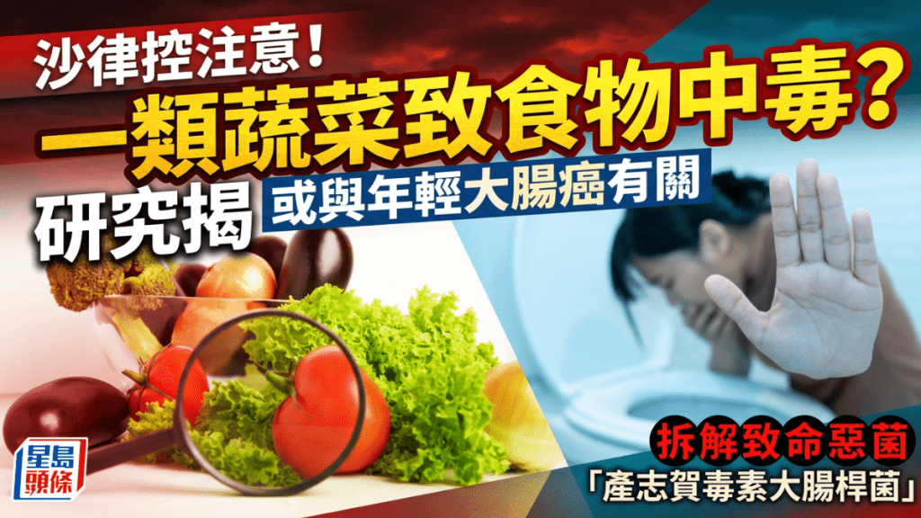 沙律致癌？未熟生菜令大腸桿菌病例增、年輕腸癌患者激增 拆解產志賀毒素大腸桿菌