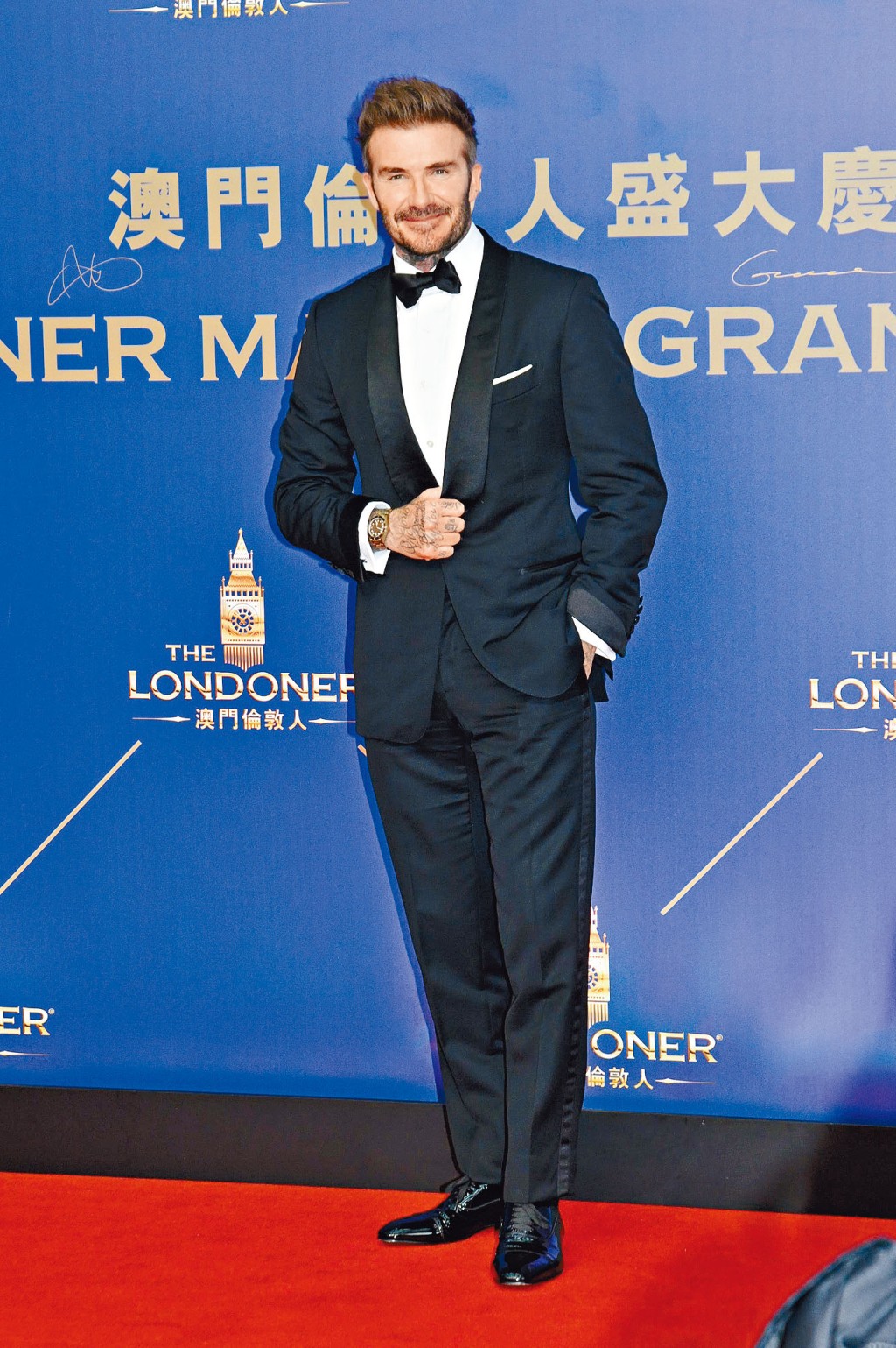 相隔四年再次現身澳門，碧咸稱有回家的感覺。