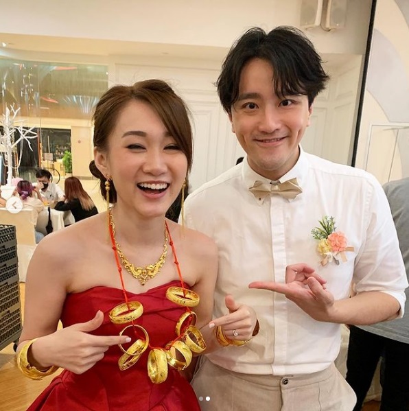 許文軒與新娘。