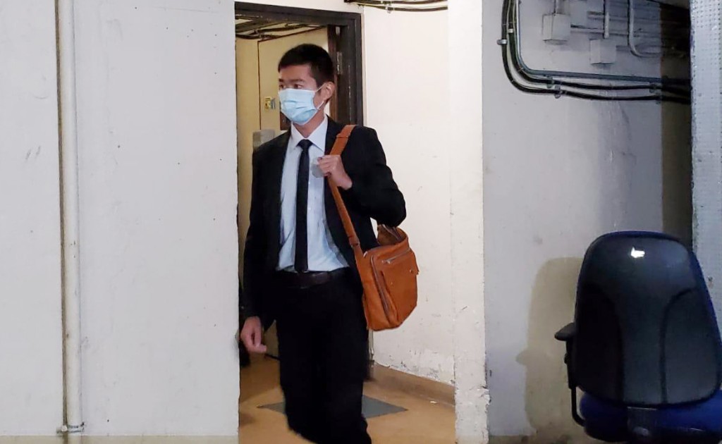 警員葉卓軒。 張旭珊攝