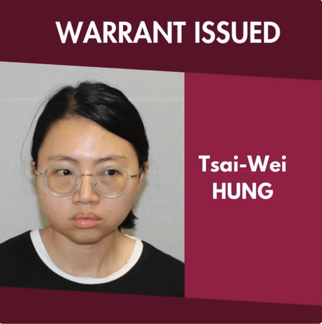 洪姓女子不滿被房東趕走，報復足有3個月。facebook@eyewatchcasey