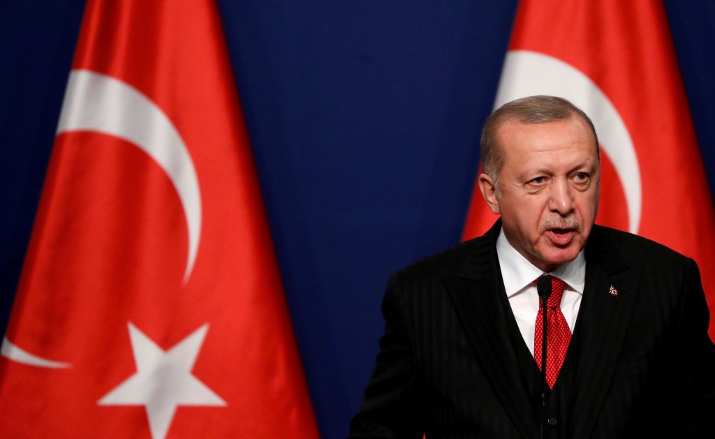 土耳其總統埃爾多安指不再與以色列總理內塔尼亞胡聯繫。路透社