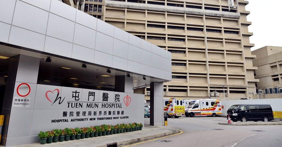 42歲男測量師女兒於屯門醫院隔離,曾無戴口罩離開病格。資料圖片