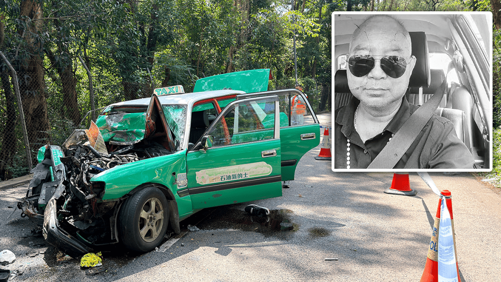 粉锦公路2死车祸｜惨死的士司机两周前因痛风留医 今日复工即出意外