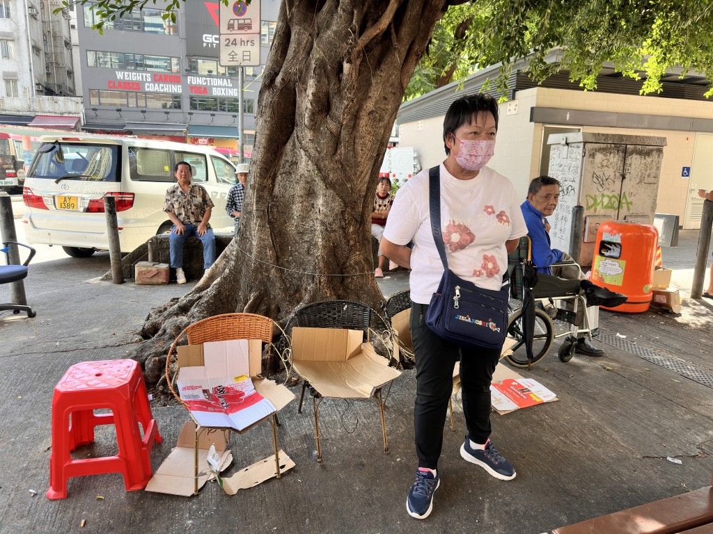 朱女士认识案中二人。梁国峰摄