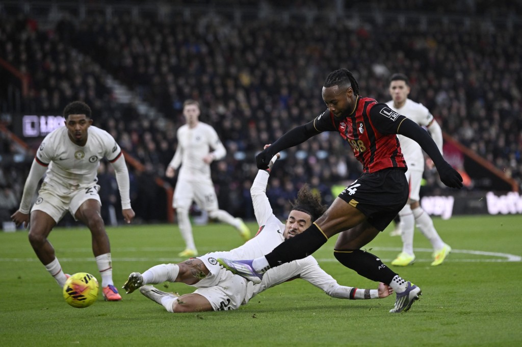 施美安今季為般尼茅夫於英超上陣16場，入8球兼有3次助攻。路透社