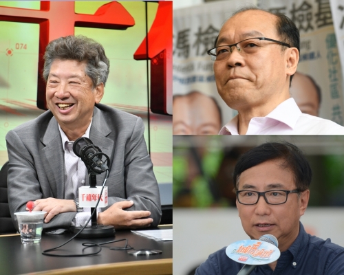 汤家骅(左)、冯检基(右上)、狄志远(右下)。资料图片