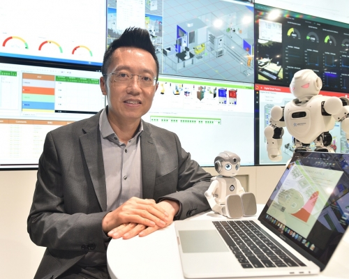 黎少斌稱香港資訊科技業界應考慮利用大灣區人才,容許遠距工作。資料圖片