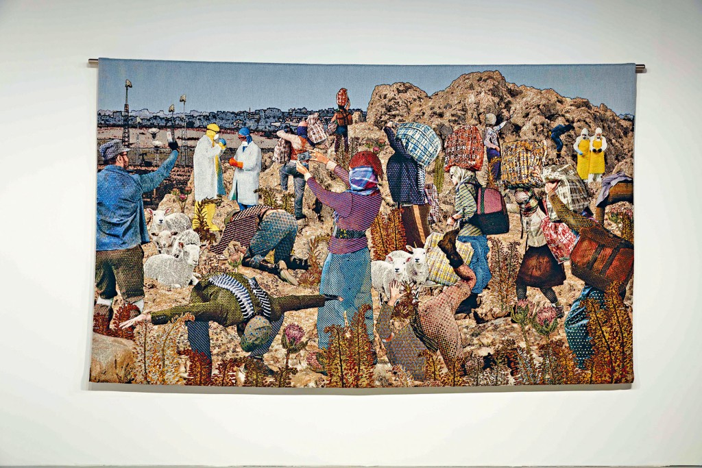 是次展览展出CHAT六厂藏品，如艺术家阿齐兹+古查的《The Road》（2016年）。