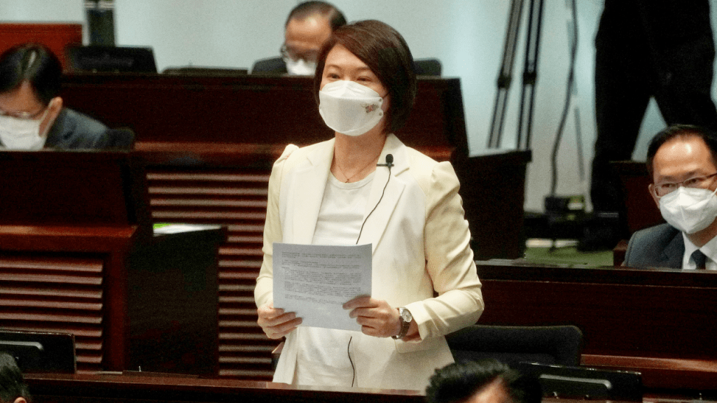 李慧琼指立法會正與特首辦商討前廳交流會細節。資料圖片