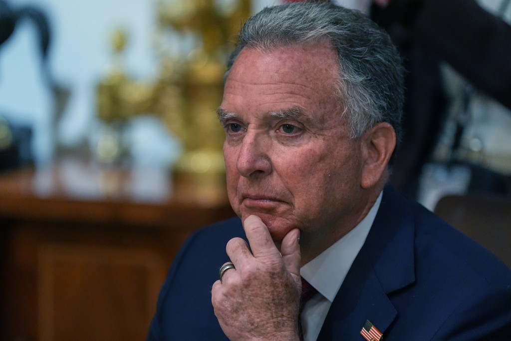 威特科夫表示,美國正在等待德黑蘭對和平方案的回應。美聯社 威特科夫表示,美國正在等待德黑蘭對和平方案的回應。美聯社