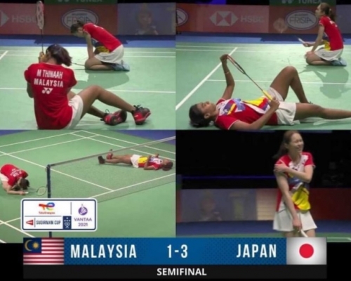 日本四強3:1淘汰馬來西亞。網上圖片