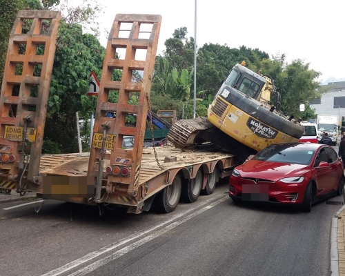涉事的車輛。 讀者提供