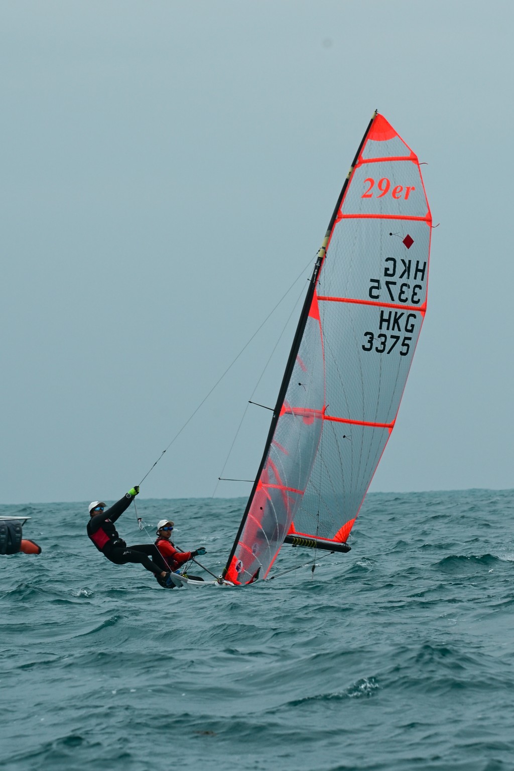 Jessica和Leanna也並不急於求成，視今戰為重要經驗。攝影：魏國謙