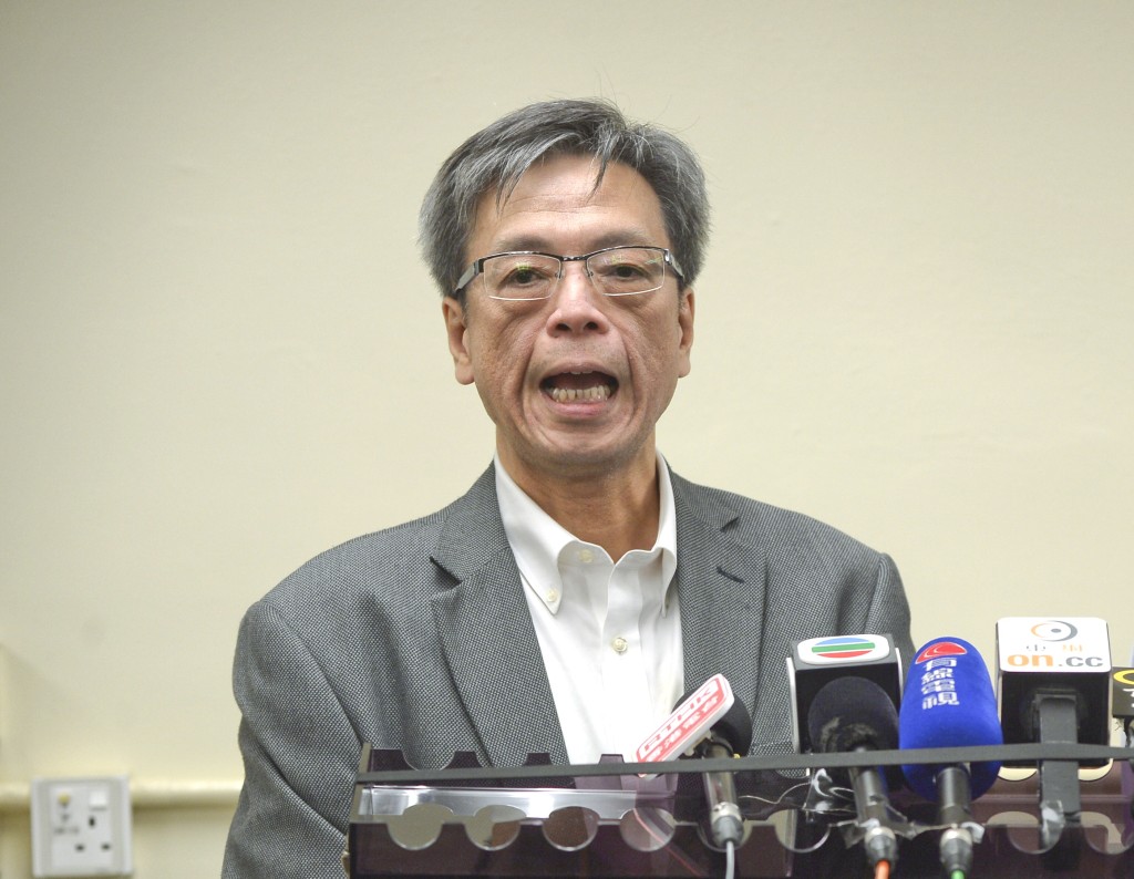 梁子超指香港疫情尚未穩定。資料圖片