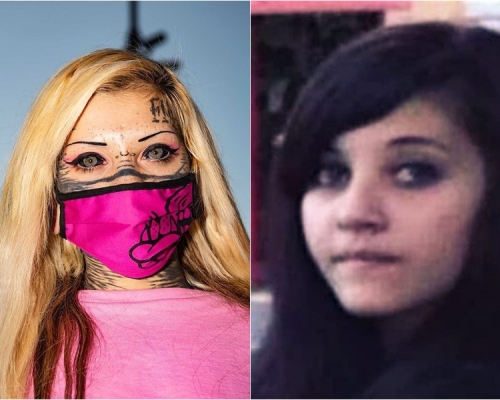  Aydin近年不斷整容，早已面目全非。網圖