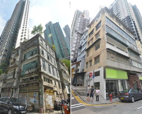 市建局证实已向城规会申请撤回不获规划署支持的中环士丹顿街╱永利街重建项目（H19）的改划申请。资料图片