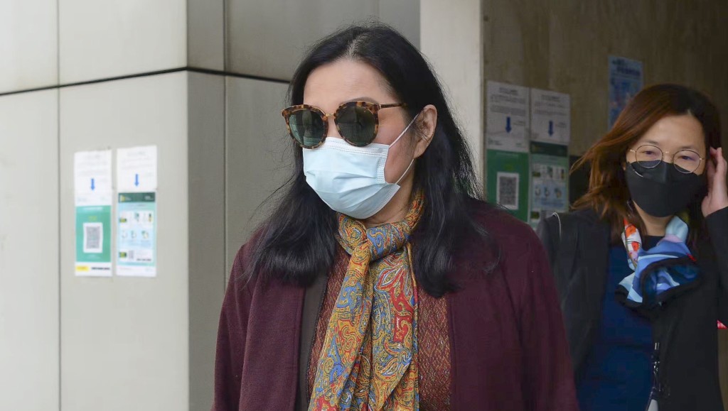 霍英東長房女兒霍麗娜。 資料圖