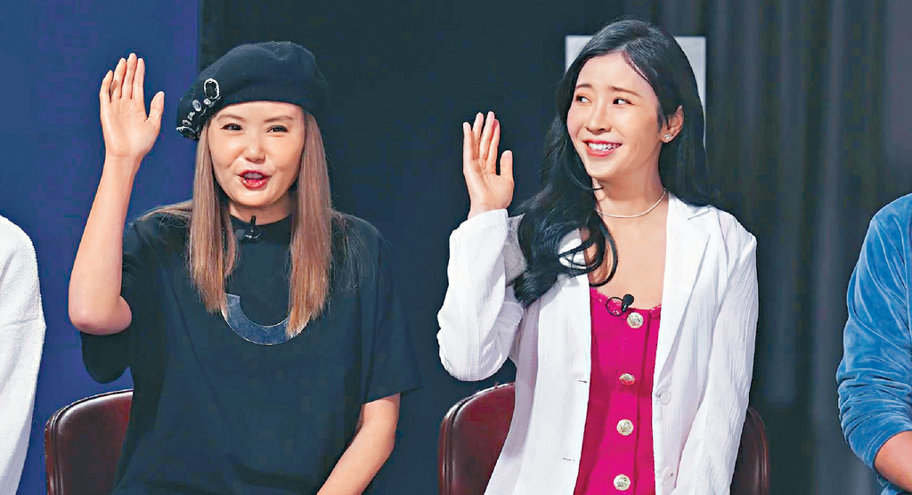 ■Helen（左）与利颖怡都遇过渣男。
