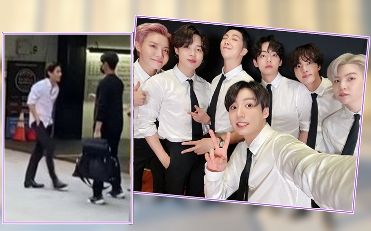 BTS人紅是非多,成員V沒戴口罩即被網民聲討。