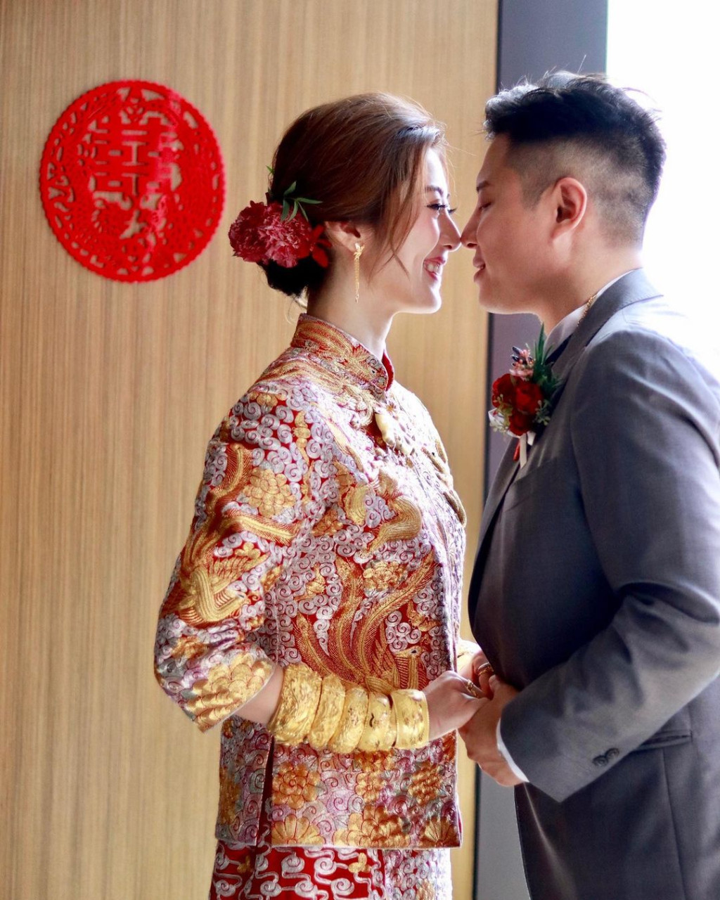 謝芷倫在2021年驚傳婚訊，但一直未有透露老公的身份。