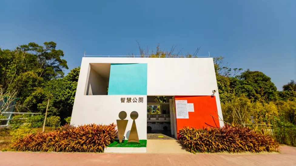 增城迄今共建455座鄉村公廁，當中不少公廁設計美觀。資料圖片