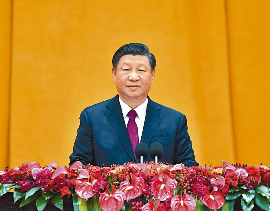 中共總書記習近平預料今天高票當選為中華人民共和國主席，展開第三個任期。
