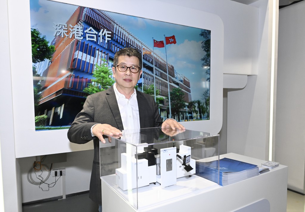 中鋥半導體（深圳）有限公司總裁譚志明。