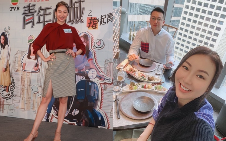 莊思敏與老公婚後因疫情關係，大部份時間都是分隔兩地。
