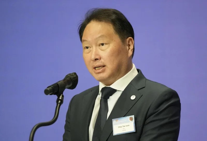 南韓最高法院判崔泰源與元配盧素英的離婚案要重審。美聯社 南韓最高法院判崔泰源與元配盧素英的離婚案要重審。美聯社