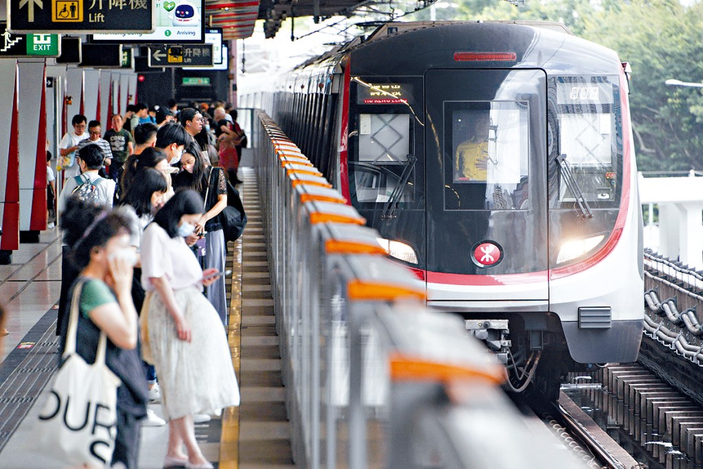 今日搭港鐵有75折乘車優惠。