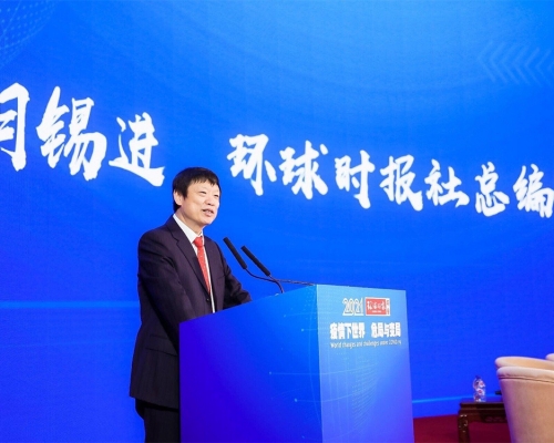 胡錫進稱大陸不懼發生台海危機。胡錫進微博