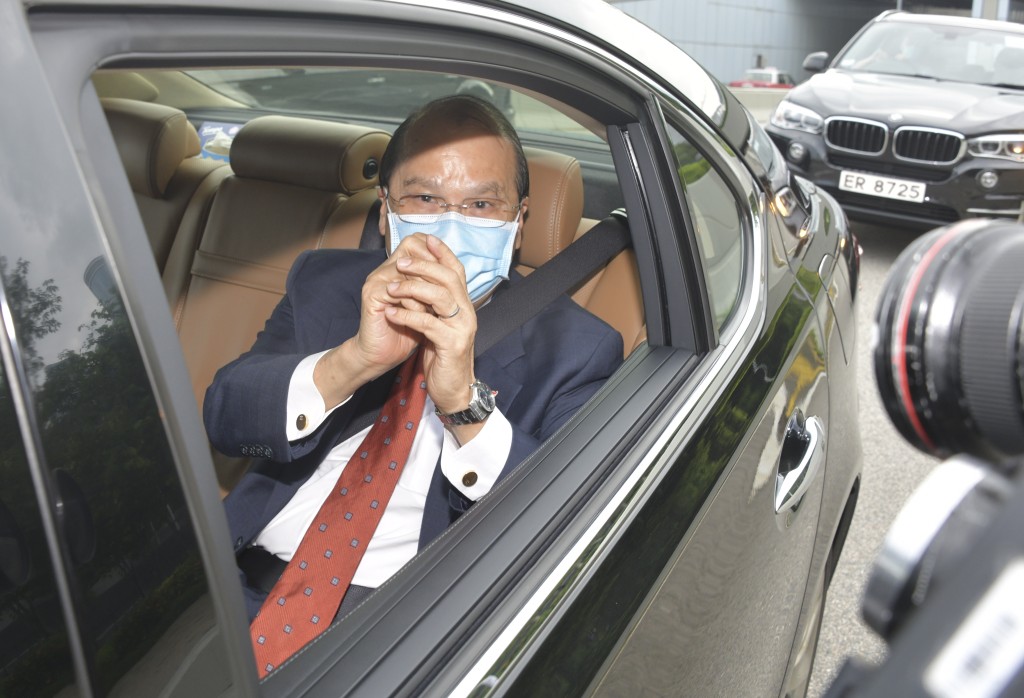 國務院今宣布免去政務司長職務的張建宗，由李家超接替。資料圖片