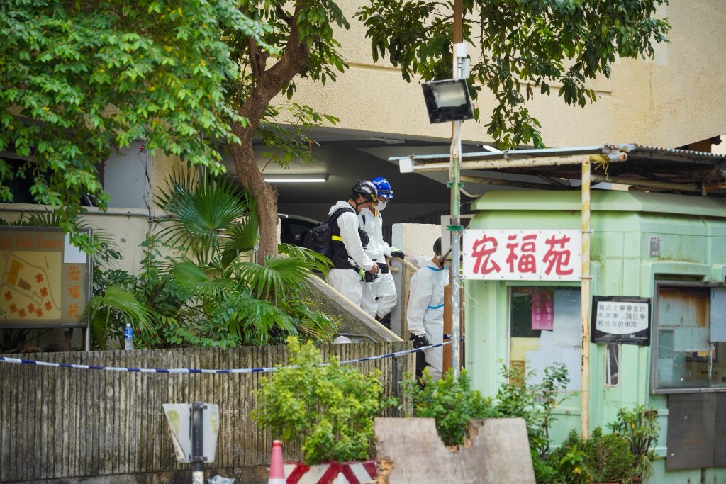超過600名「災難遇害者辨認組」人員火速投入工作。香港警察FB