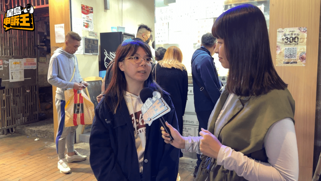 深水埗街坊刘小姐大赞该食店关怀弱势社群，笑言「会多啲嚟帮衬」。