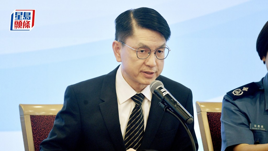 林建群提醒市民在風暴期間小心門窗。資料圖片