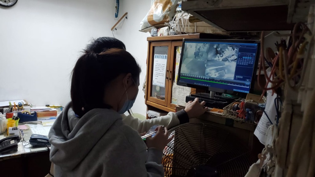 警方到場調查。
